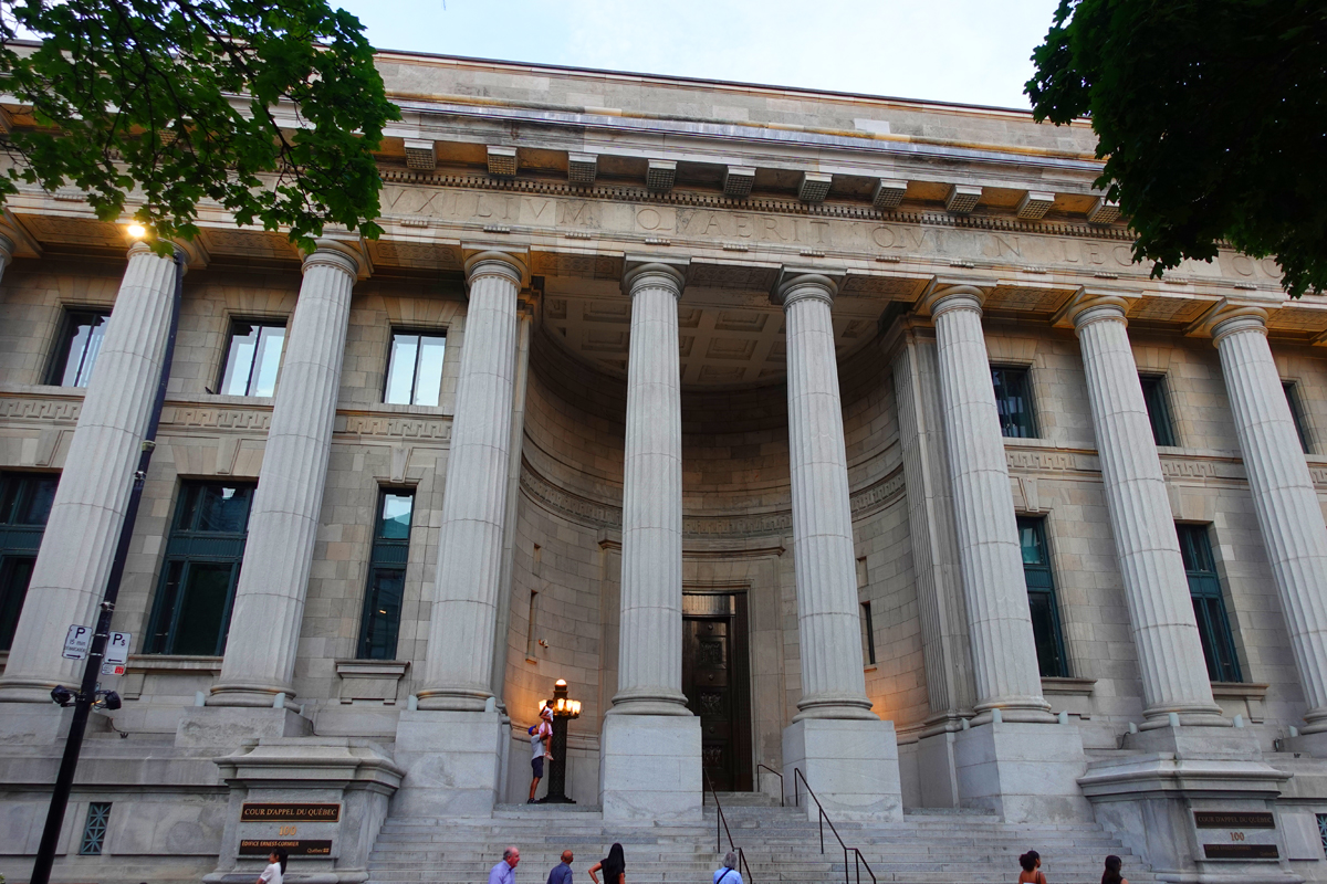 Old Montreal buildings