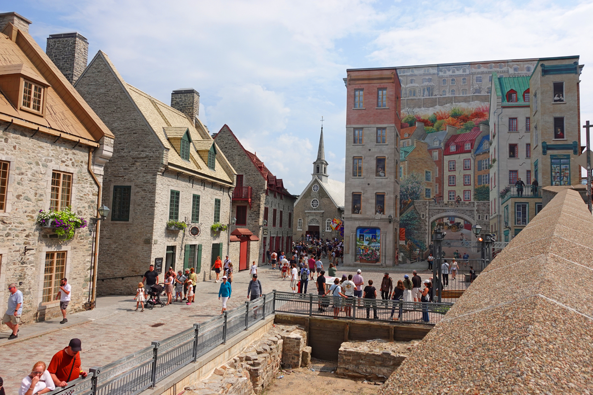 Quebec City mural