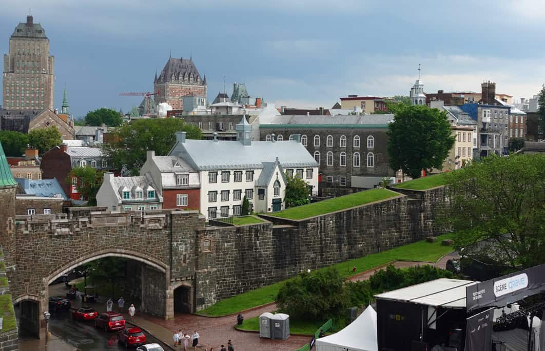gates and fortifications of Quebec City