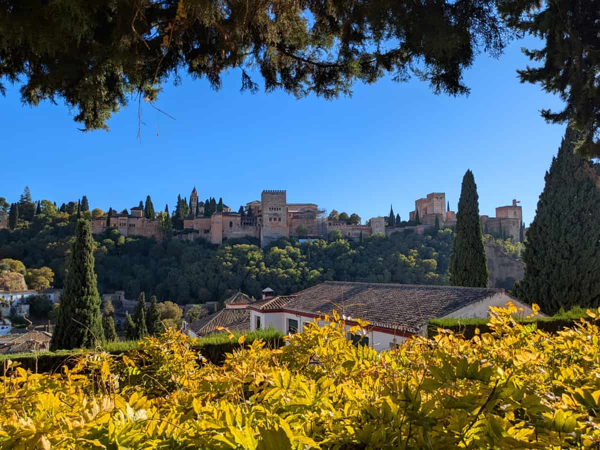 Best views in Granada Spain
