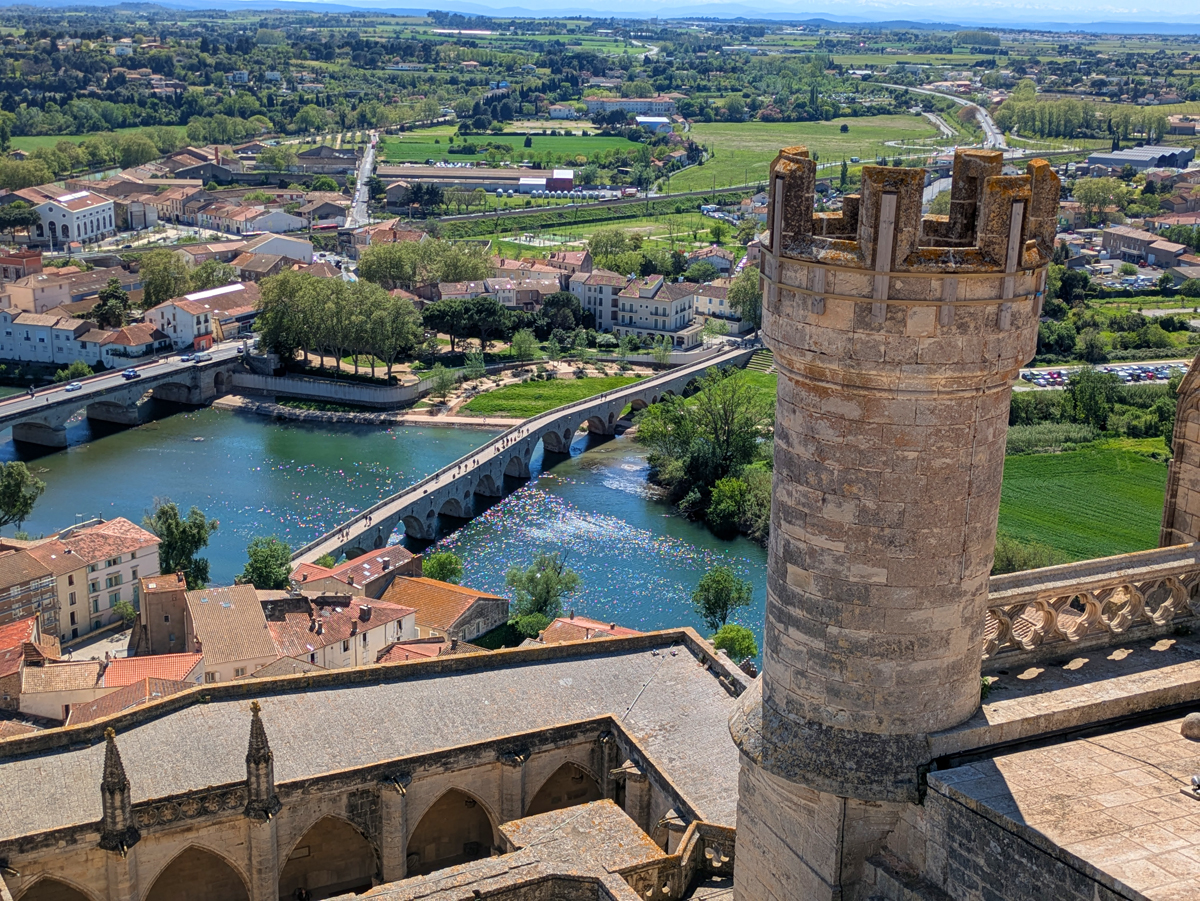 Béziers Cathedral views