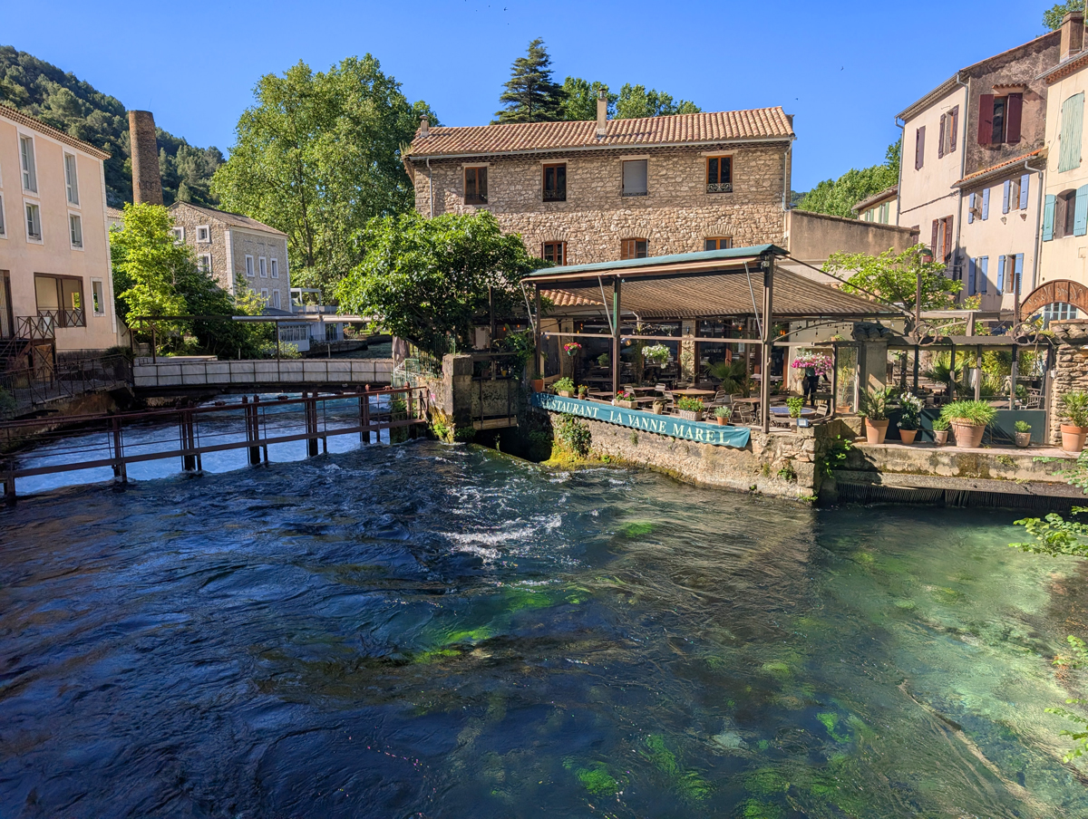 Visiting Fontaine-de-Vaucluse