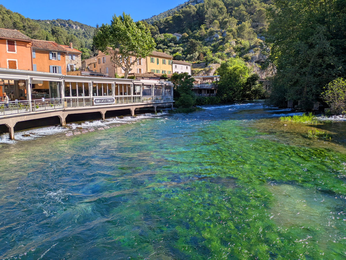 Visiting Fontaine-de-Vaucluse