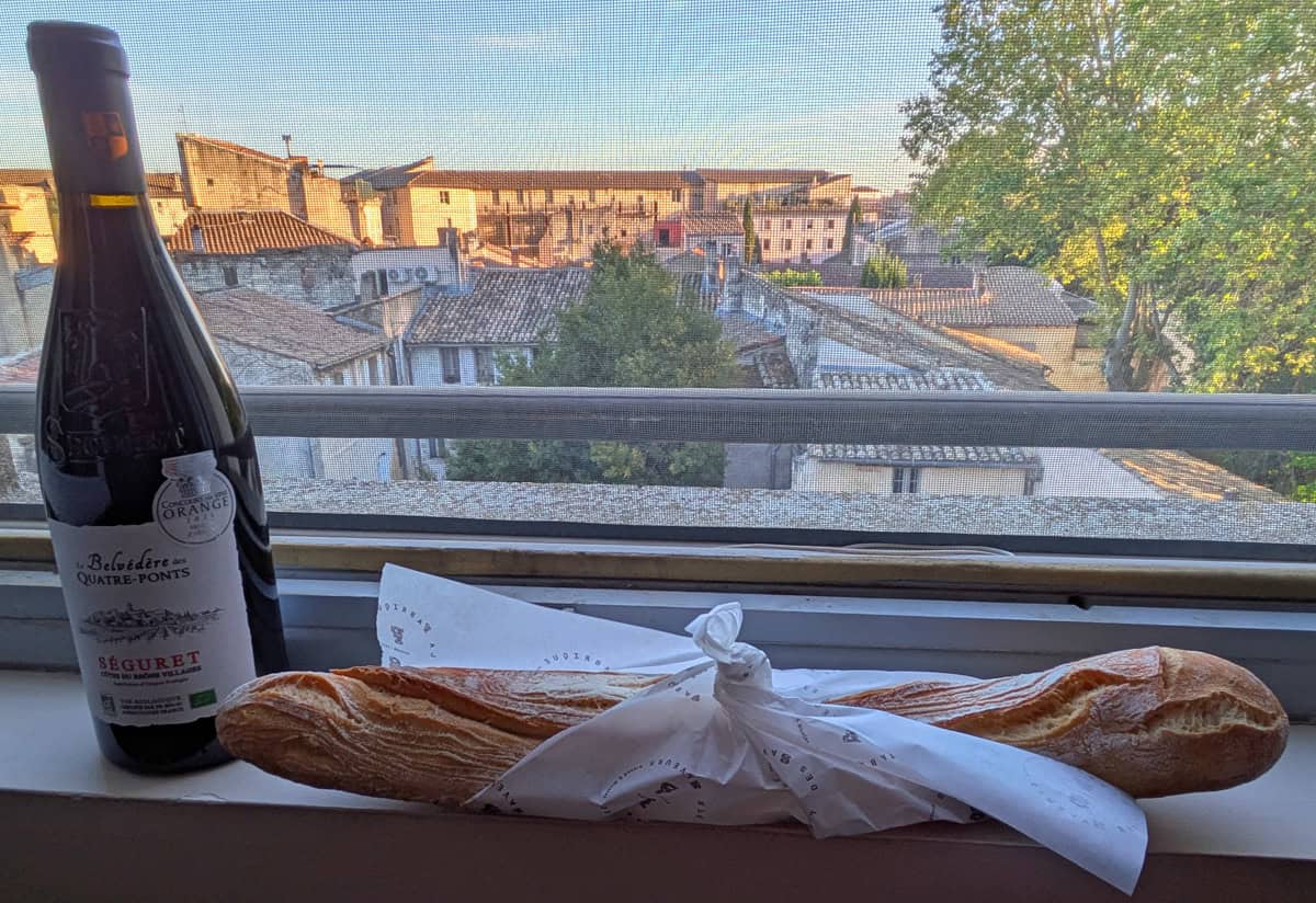 A month in France