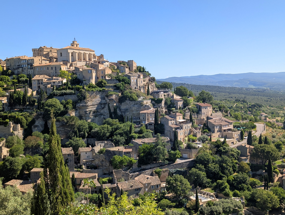 Visiting Gordes France