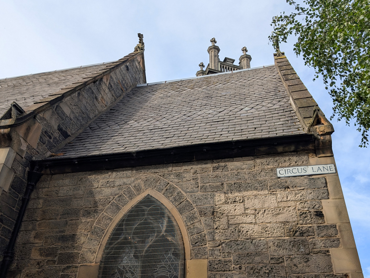 Circus lane Edinburgh