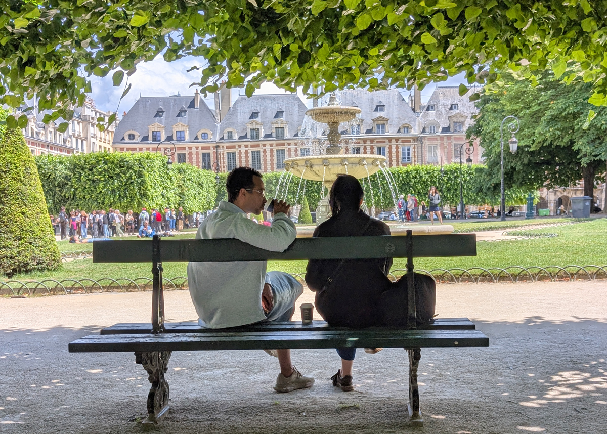 A month in Paris