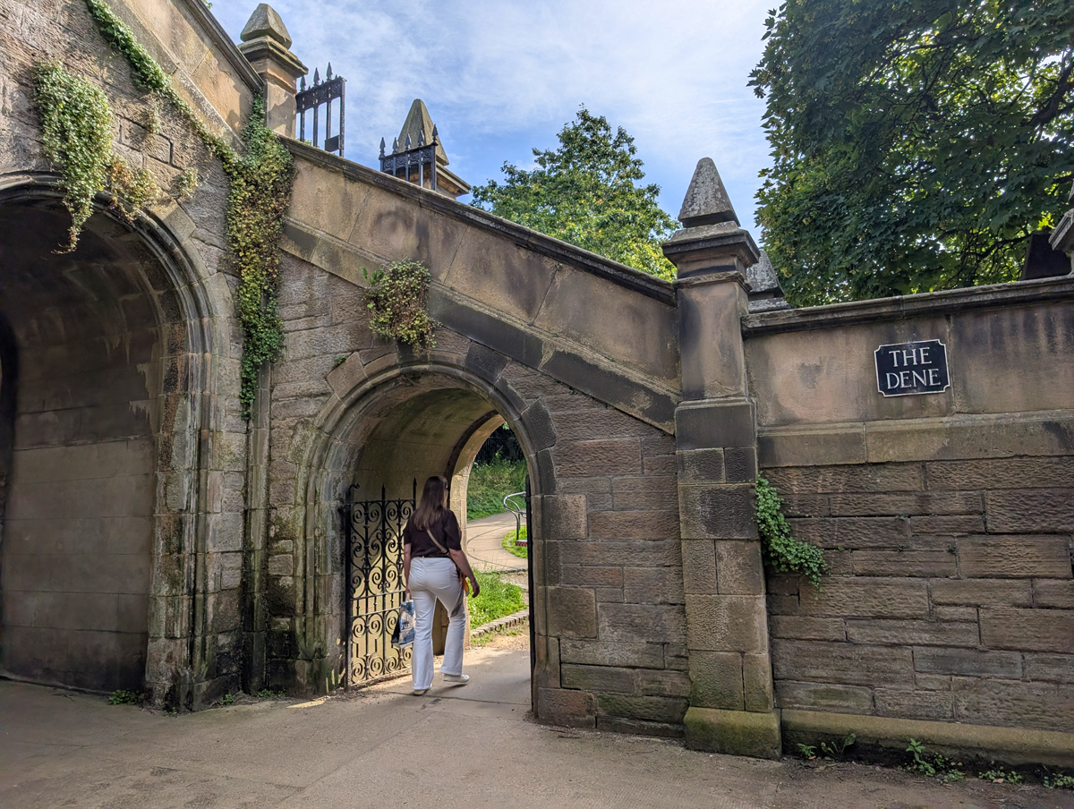 St Bernard bridge Edinburgh