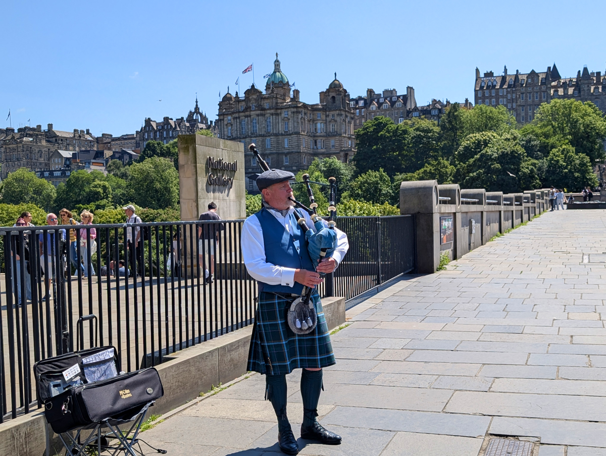 A month in Edinburgh