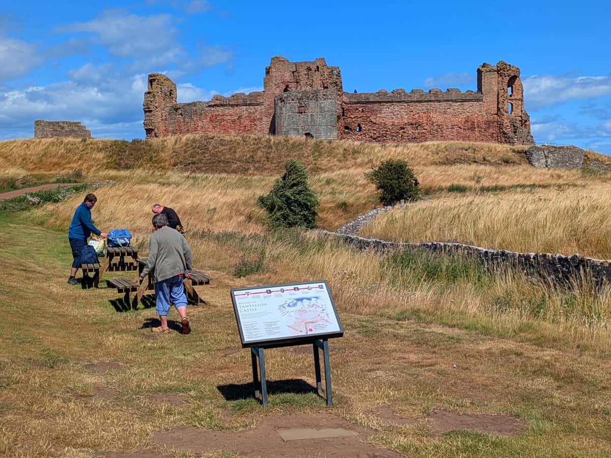 Tantallon Castle North Berwick