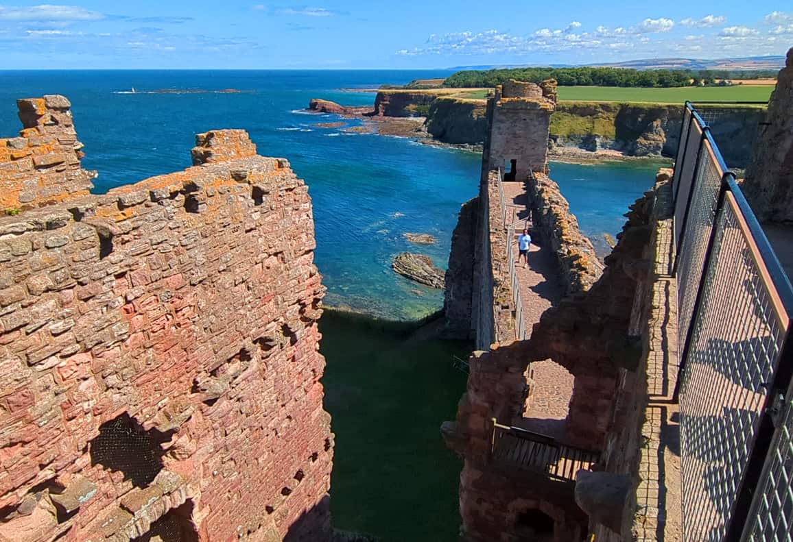 Tantallon Castle north Berwick