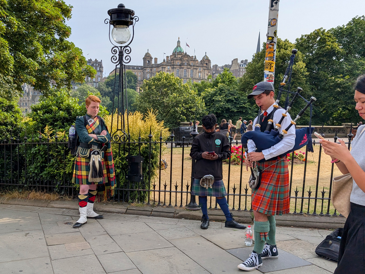 A month in Edinburgh